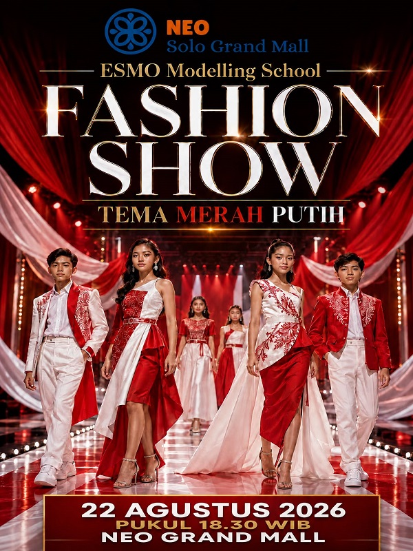 Fashion Show Tema Merah Putih