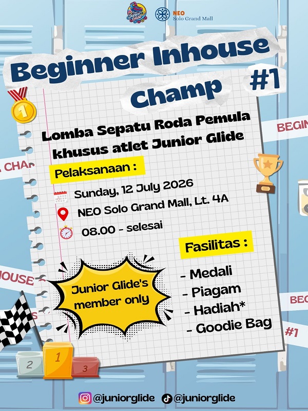 Lomba Sepatu Roda Pemula