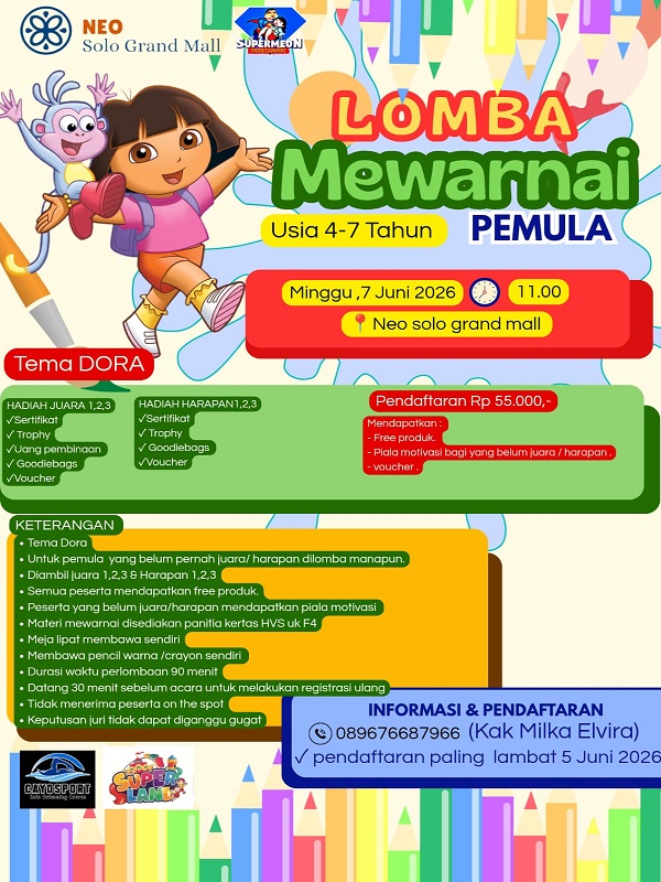 Lomba Mewarnai Pemula